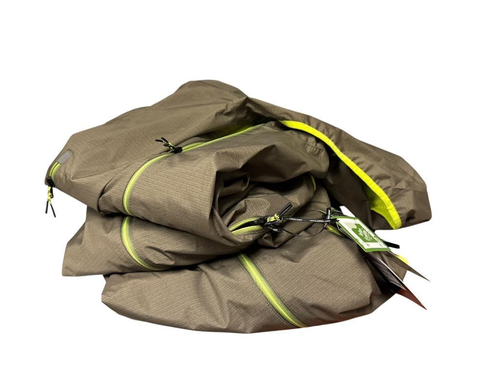 THREE NEW WITH TAGS KILLTEC PACKABLE BOYS JACKETS: TEFLON ECOELITE FINISH ONE SIZE 8 AND TWO SIZE 12