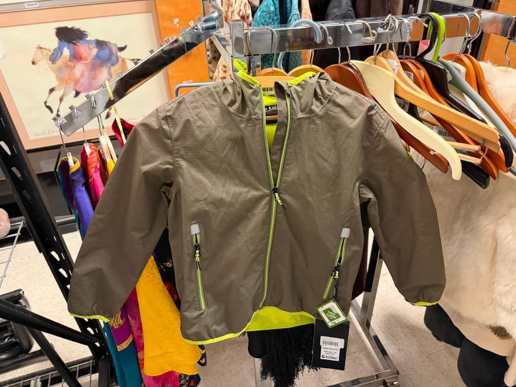 THREE NEW WITH TAGS KILLTEC PACKABLE BOYS JACKETS - 3
