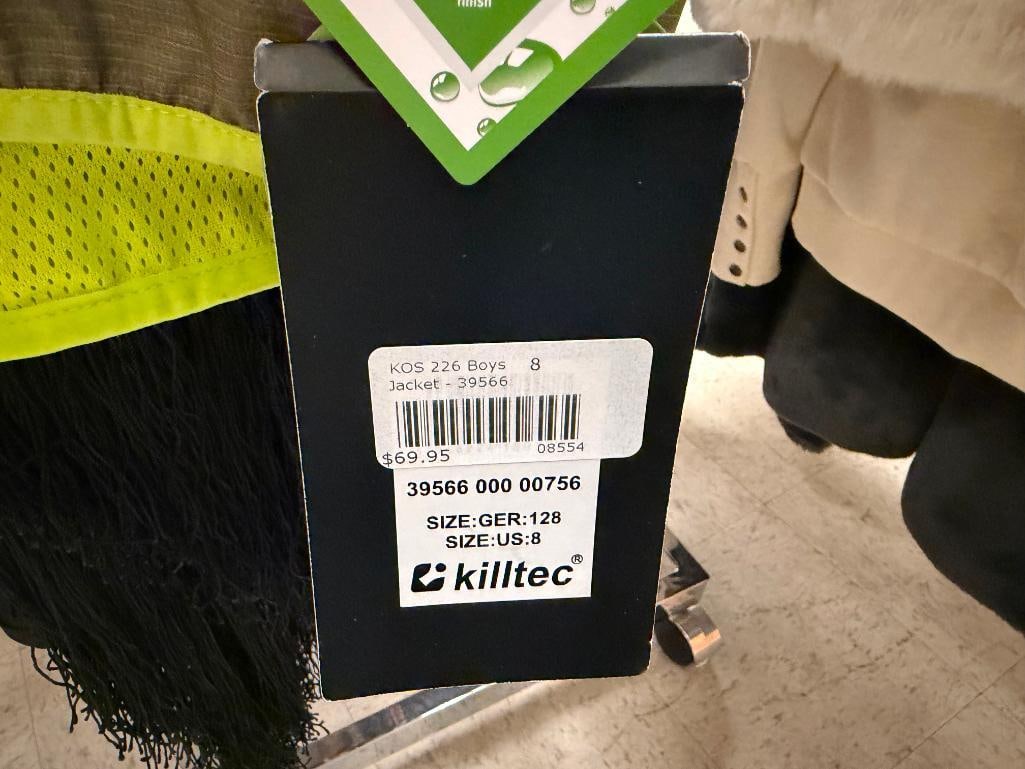 THREE NEW WITH TAGS KILLTEC PACKABLE BOYS JACKETS - 5