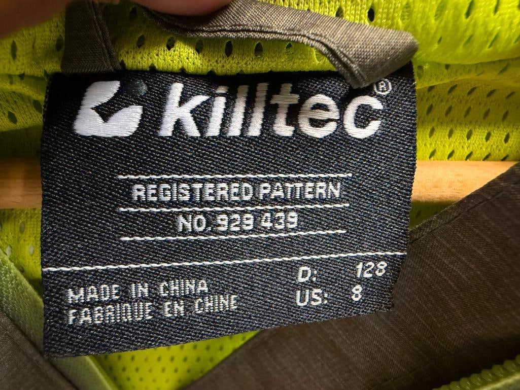 THREE NEW WITH TAGS KILLTEC PACKABLE BOYS JACKETS - 8