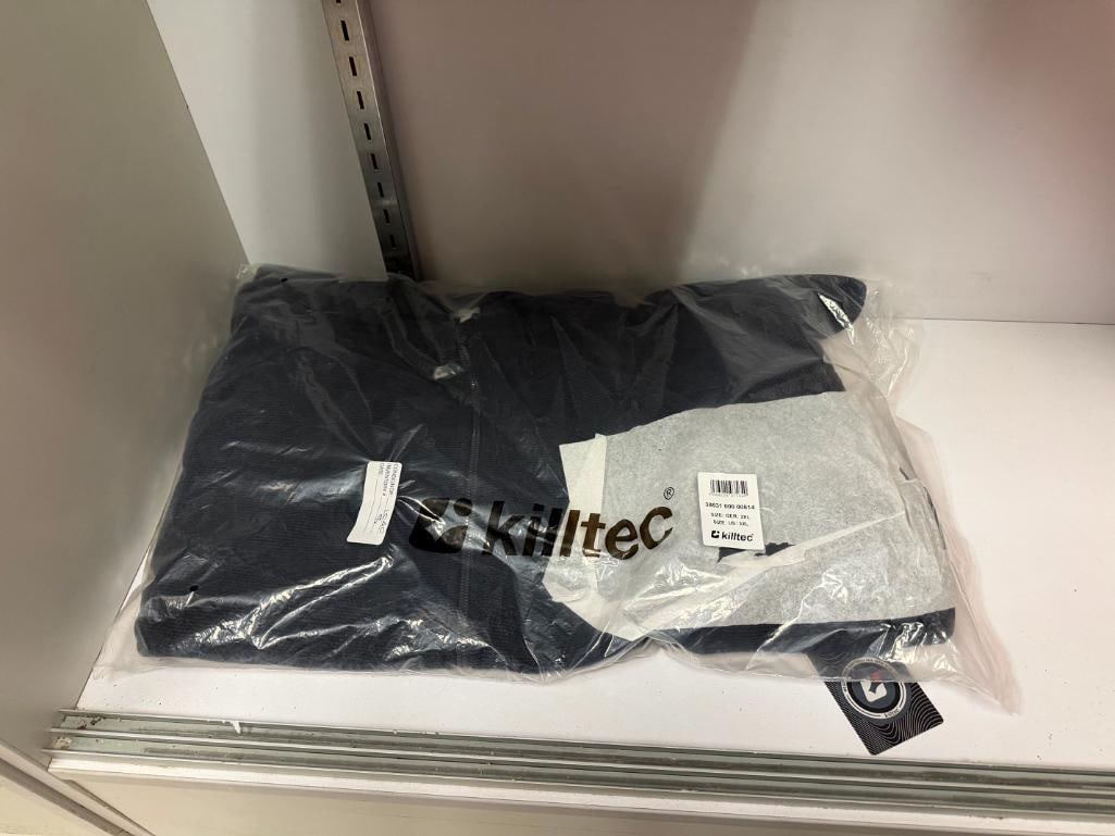 NEW WITH TAGS MEN'S KILLTEC KOW 28 KNTFLC KNIT FLEECE JACKET: SIZE 3XL