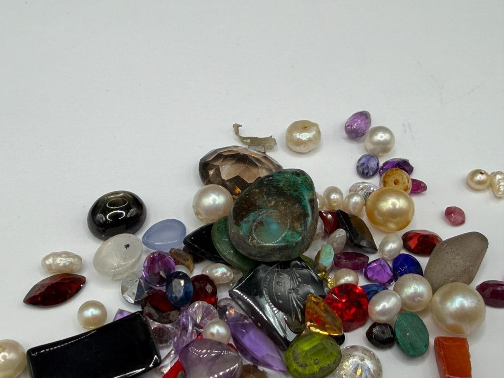 127CTS OF ASSORTED GEMSTONES AND SIMULATED GEMSTONES - 3