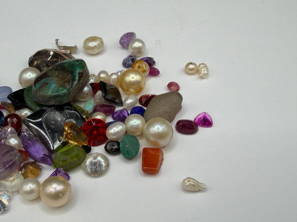 127CTS OF ASSORTED GEMSTONES AND SIMULATED GEMSTONES - 4