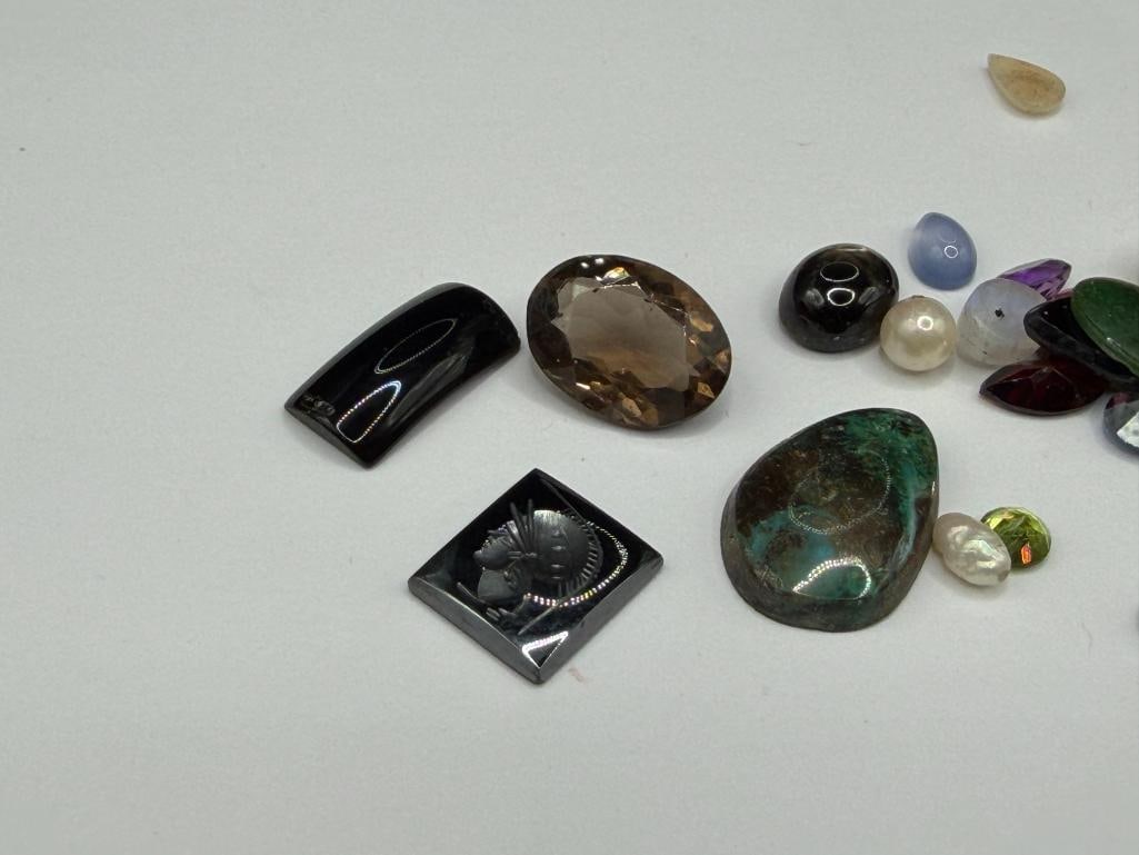 127CTS OF ASSORTED GEMSTONES AND SIMULATED GEMSTONES - 8