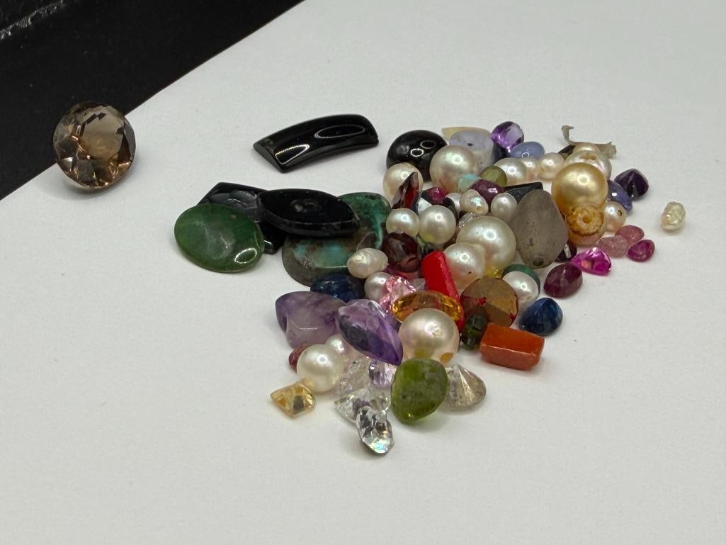 127CTS OF ASSORTED GEMSTONES AND SIMULATED GEMSTONES - 9