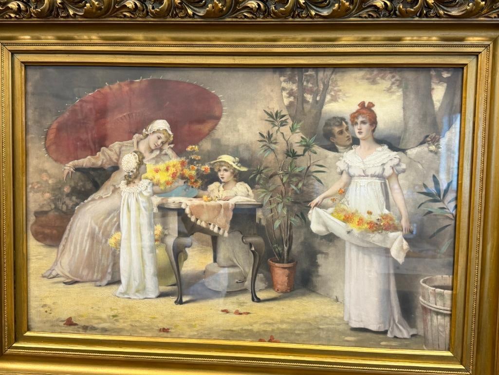 MAUDE GOODMAN BRITISH ARTIST VICTORIAN ERA PRINT - 2