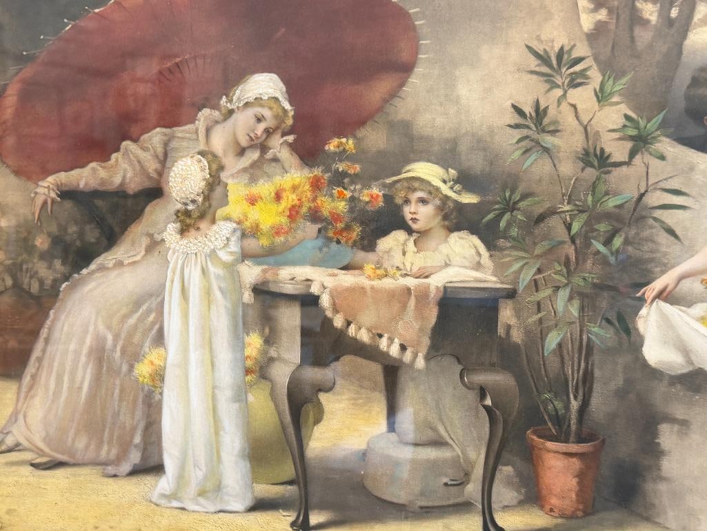 MAUDE GOODMAN BRITISH ARTIST VICTORIAN ERA PRINT - 3