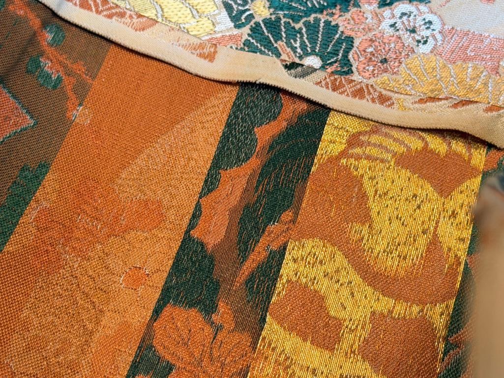 20TH CENTURY CHINESE SILK EMBROIDERED EXTRA LONG PANEL - 8