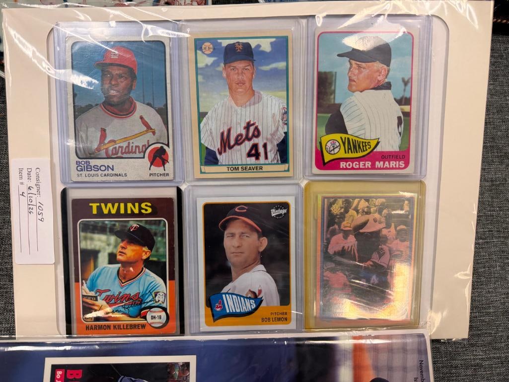 1990'S BECKET MONTHLY SPORT MAGAZINES AND SIX PLAYER CARDS - 3