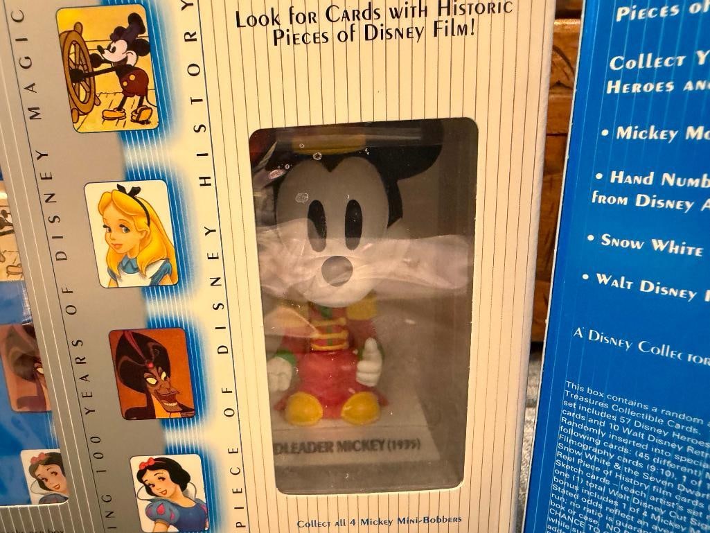 UPPERDECK DISNEY TREASURES COLLECTIBLE CARDS AND MINI BOBBERS - 13