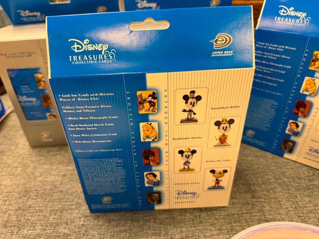 UPPERDECK DISNEY TREASURES COLLECTIBLE CARDS AND MINI BOBBERS - 17