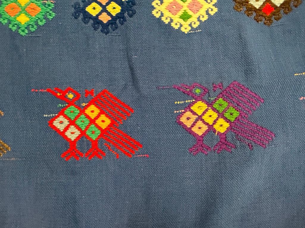 TWO INDIGENOUS HANDWOVEN MAYAN TEXTILE FROM GUATEMALA - 10