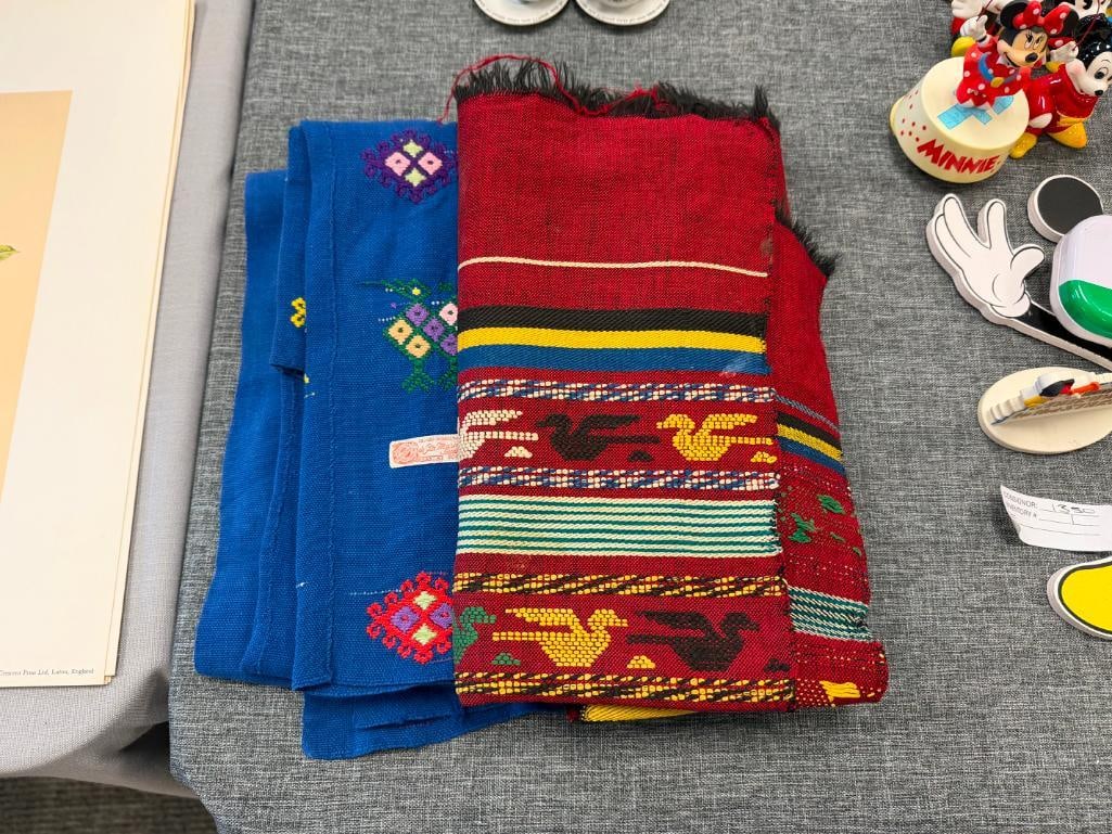 TWO INDIGENOUS HANDWOVEN MAYAN TEXTILE FROM GUATEMALA - 2