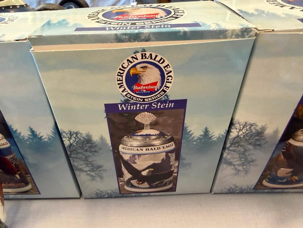 ANHEUSER-BUSCH THE AMERICAN BALD EAGLE STEIN SERIES SPRING SUMMER FALL WINTER - 13