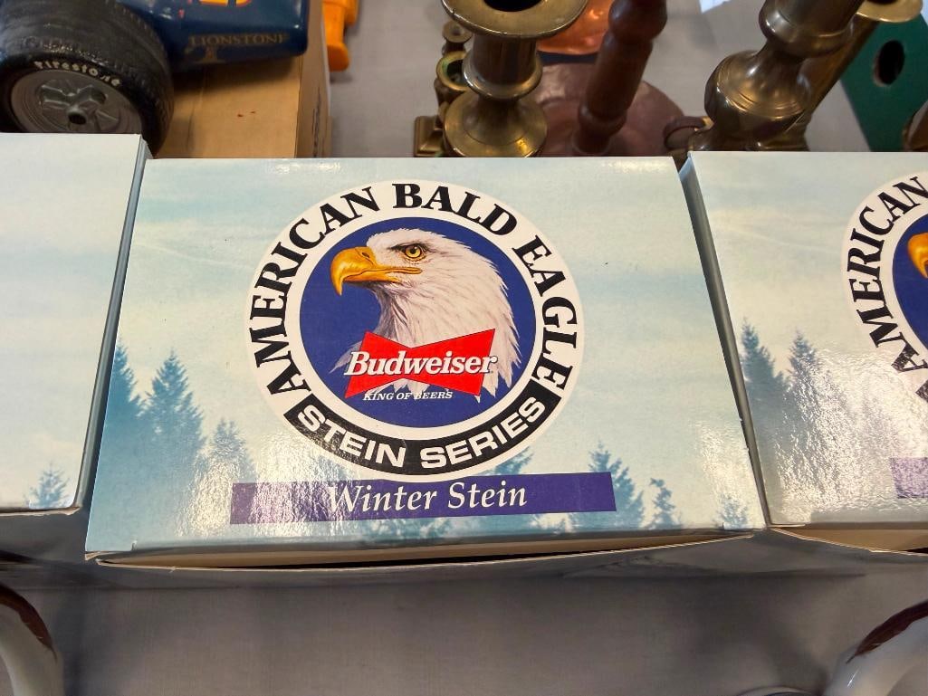 ANHEUSER-BUSCH THE AMERICAN BALD EAGLE STEIN SERIES SPRING SUMMER FALL WINTER - 14