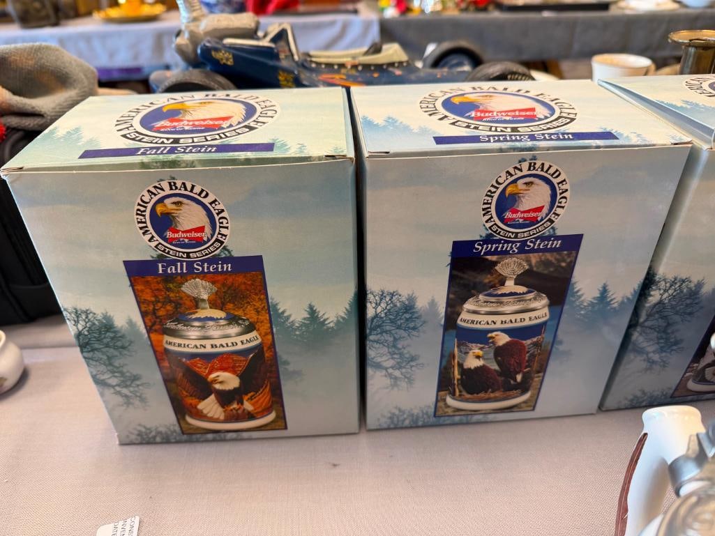ANHEUSER-BUSCH THE AMERICAN BALD EAGLE STEIN SERIES SPRING SUMMER FALL WINTER - 17