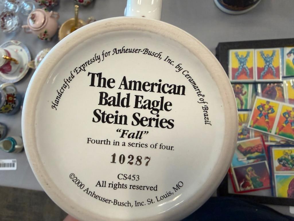 ANHEUSER-BUSCH THE AMERICAN BALD EAGLE STEIN SERIES SPRING SUMMER FALL WINTER - 19