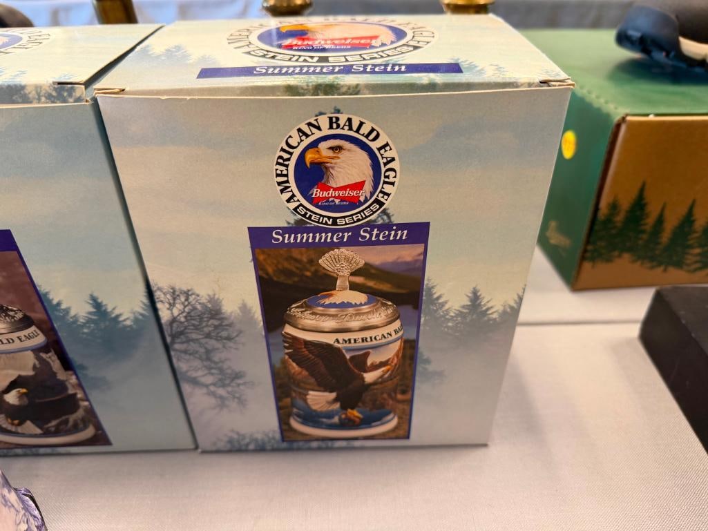 ANHEUSER-BUSCH THE AMERICAN BALD EAGLE STEIN SERIES SPRING SUMMER FALL WINTER - 8