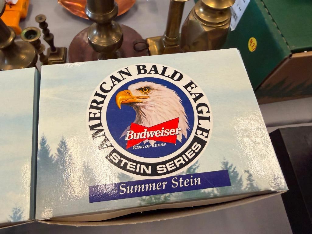 ANHEUSER-BUSCH THE AMERICAN BALD EAGLE STEIN SERIES SPRING SUMMER FALL WINTER - 9
