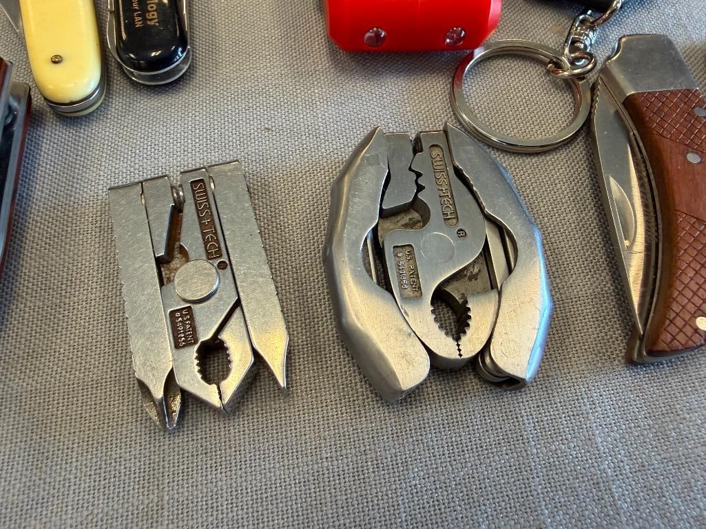 MULTI TOOLS AND GADGETS, LED POCKET LIGHT, SWISS TECH MULTI TOOLS AND FLASHLIGHT, POCKET KNIVES - 4