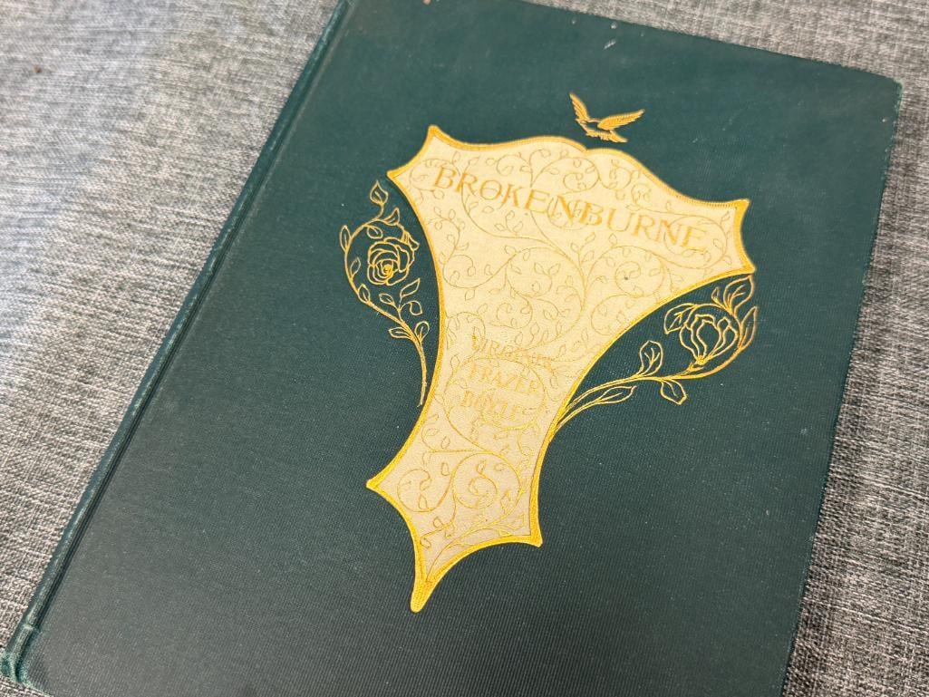 1897 BROKENBURNE A SOUTHERN AUNTIE'S WAR TALE BY VIRGINIA FRAZER BOYLE ILLUSTRATED - 2