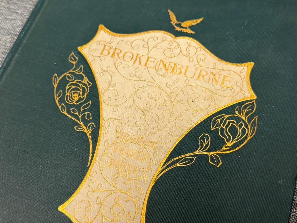 1897 BROKENBURNE A SOUTHERN AUNTIE'S WAR TALE BY VIRGINIA FRAZER BOYLE ILLUSTRATED - 3