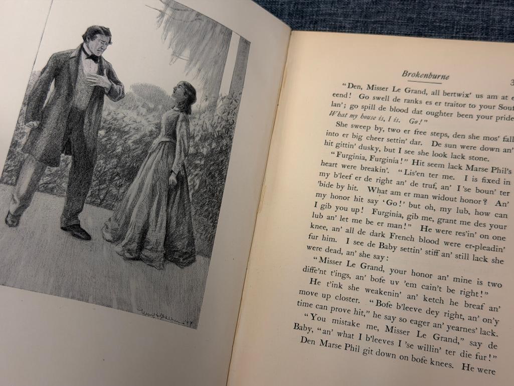 1897 BROKENBURNE A SOUTHERN AUNTIE'S WAR TALE BY VIRGINIA FRAZER BOYLE ILLUSTRATED - 8