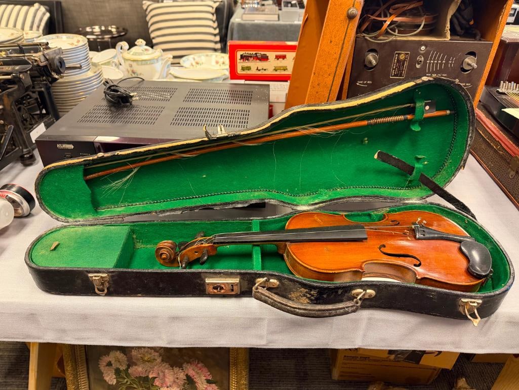 ANTONIUS STRADIVARIUS CREMONENSIS FACIEAT ANNO 1734 GERMAN MADE VIOLIN - 2