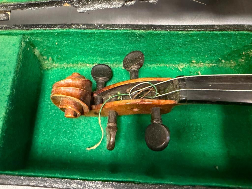 ANTONIUS STRADIVARIUS CREMONENSIS FACIEAT ANNO 1734 GERMAN MADE VIOLIN - 5