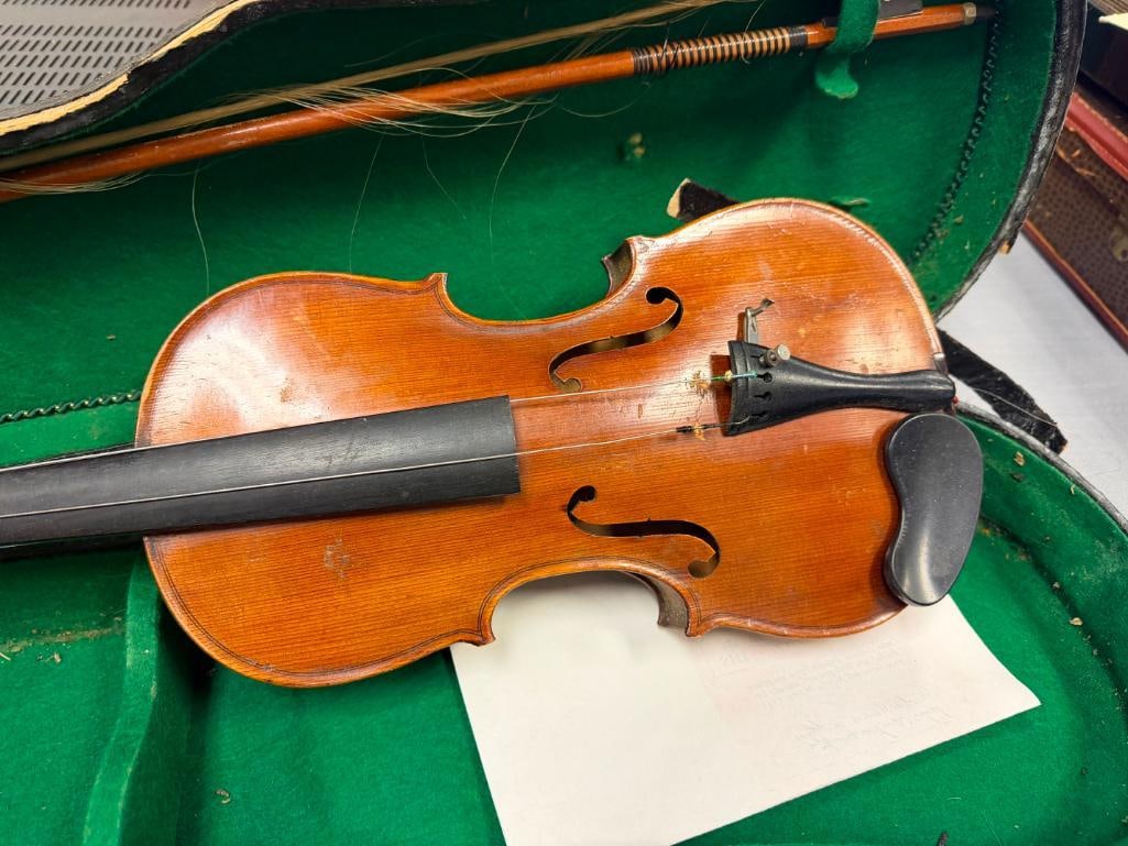 ANTONIUS STRADIVARIUS CREMONENSIS FACIEAT ANNO 1734 GERMAN MADE VIOLIN - 7