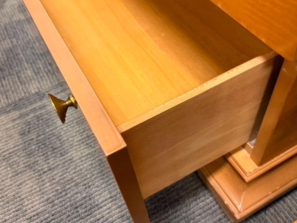 DREXEL HERITAGE MAPLE TWO-DRAWER NIGHTSTAND - 6
