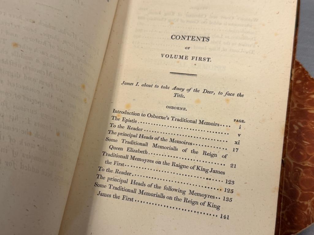 1811 SECRET HISTORY OF THE COURT OF JAMES THE FIRST BY SIR WALTER SCOTT 2 VOL. SET - 6
