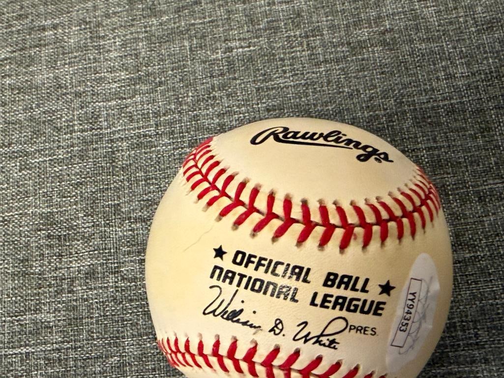 HALL OF FAMER SANDY KOUFAX AUTOGRAPHED BASEBALL AUTHENTICATED BY JSA WITH CERTIFICATE - 5