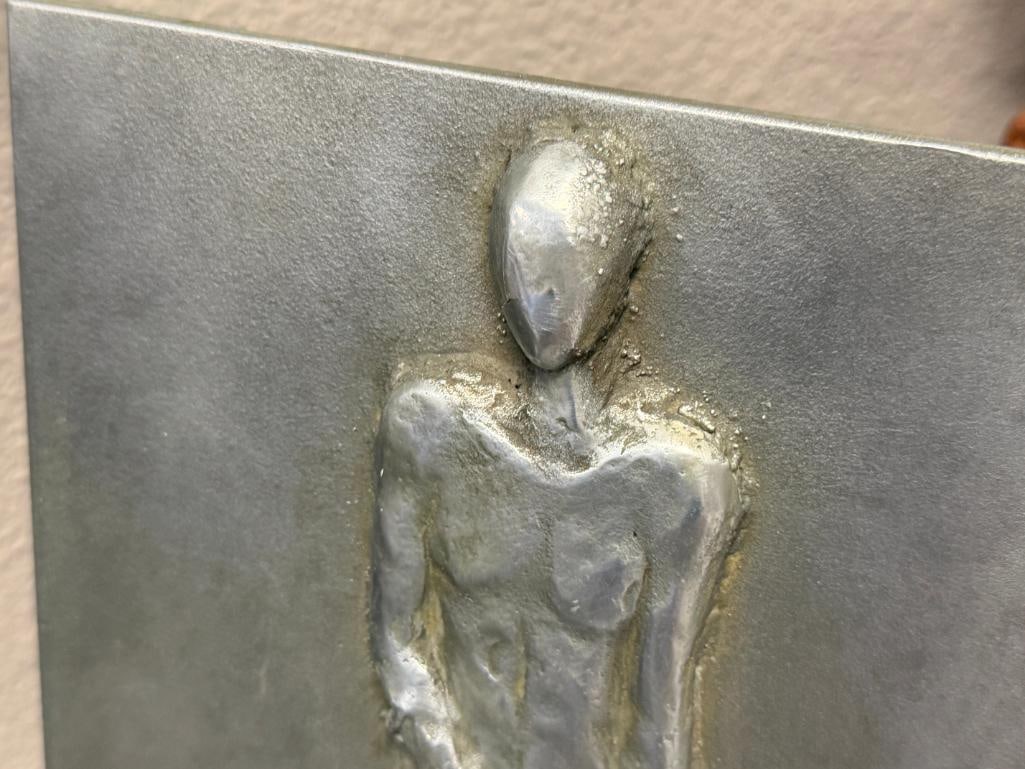 DAVID K. PEARSON AMERICAN ARTIST CONTEMPORARY ABSTRACT SCULPTURE / PLAQUE - 3