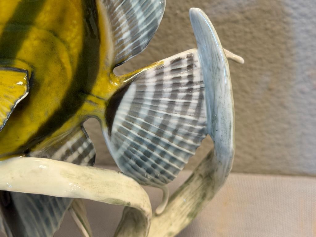 20TH CENTURY ROSENTHAL NETTER SCALARE ANGEL FISH PORCELAIN FIGURINE DESIGNED BY FRITZ HEIDENREICH - 8