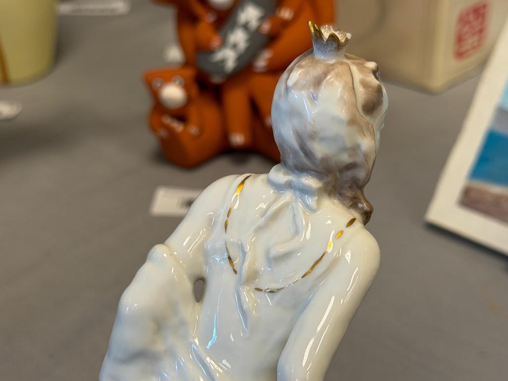 1940'S ROSENTHAL PORCELAIN FIGURINE FROG PRINCE NO. 779 DESIGNED BY LORE FRIEDRICH GRONAU - 6