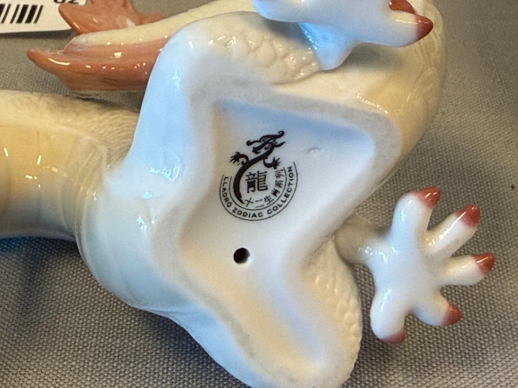 LLADRO ZODIAC COLLECTION FINE PORCELAIN FIGURE THE DRAGON NO. 6715 DESIGNED BY JOAN CODERCH - 11