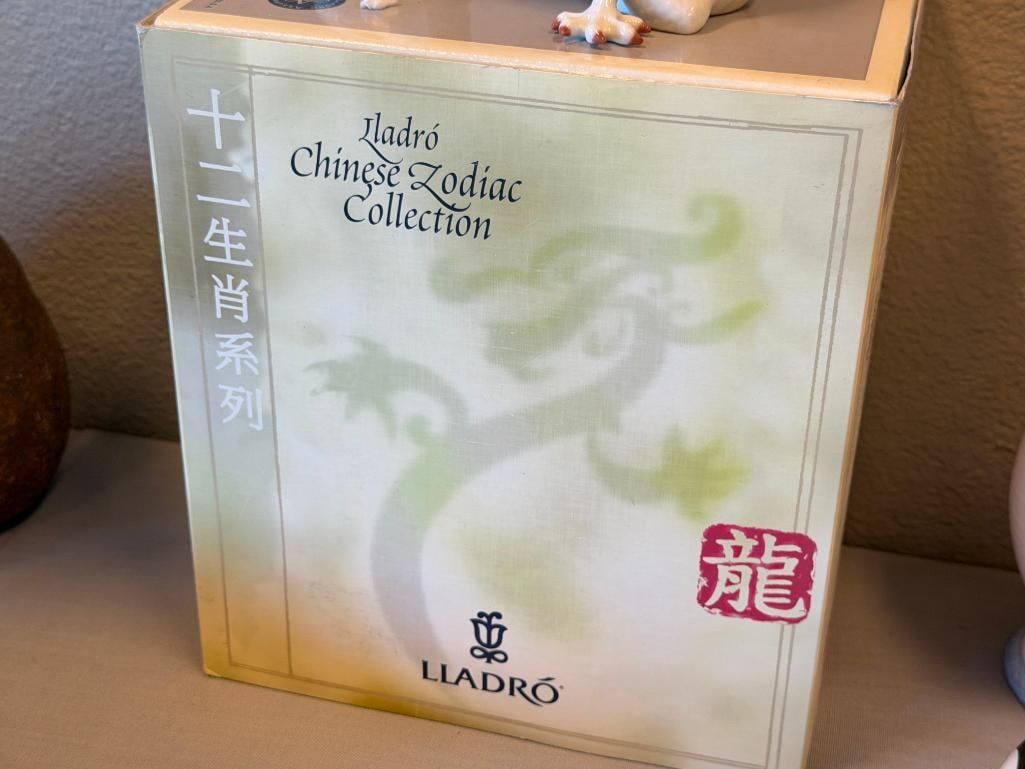 LLADRO ZODIAC COLLECTION FINE PORCELAIN FIGURE THE DRAGON NO. 6715 DESIGNED BY JOAN CODERCH - 8