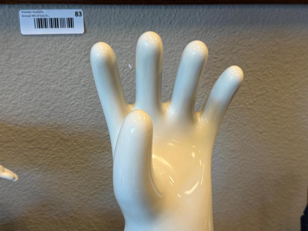 1994 GENERAL PORCELAIN COMMERCIAL RUBBER GLOVE MOLD NO. C14 TRENTON, NJ. - 2