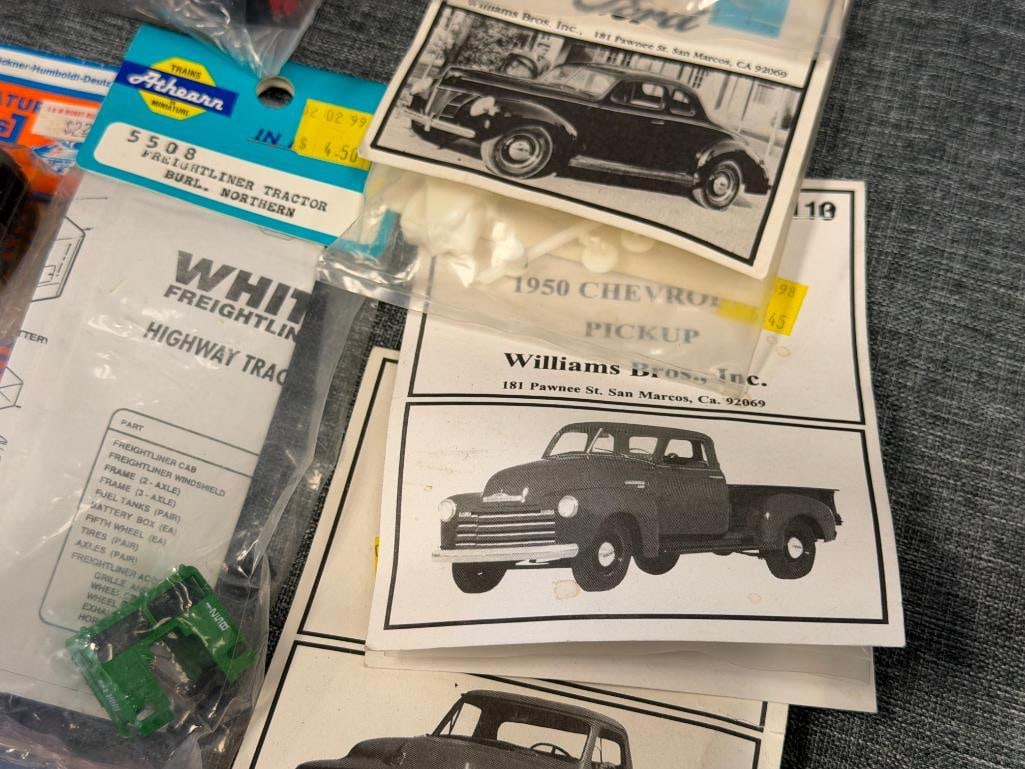 13 ATHEARNS / WILLIAMS BROS HO SCALE MODEL CARS / VEHICLES FOR TRAIN SET - 5