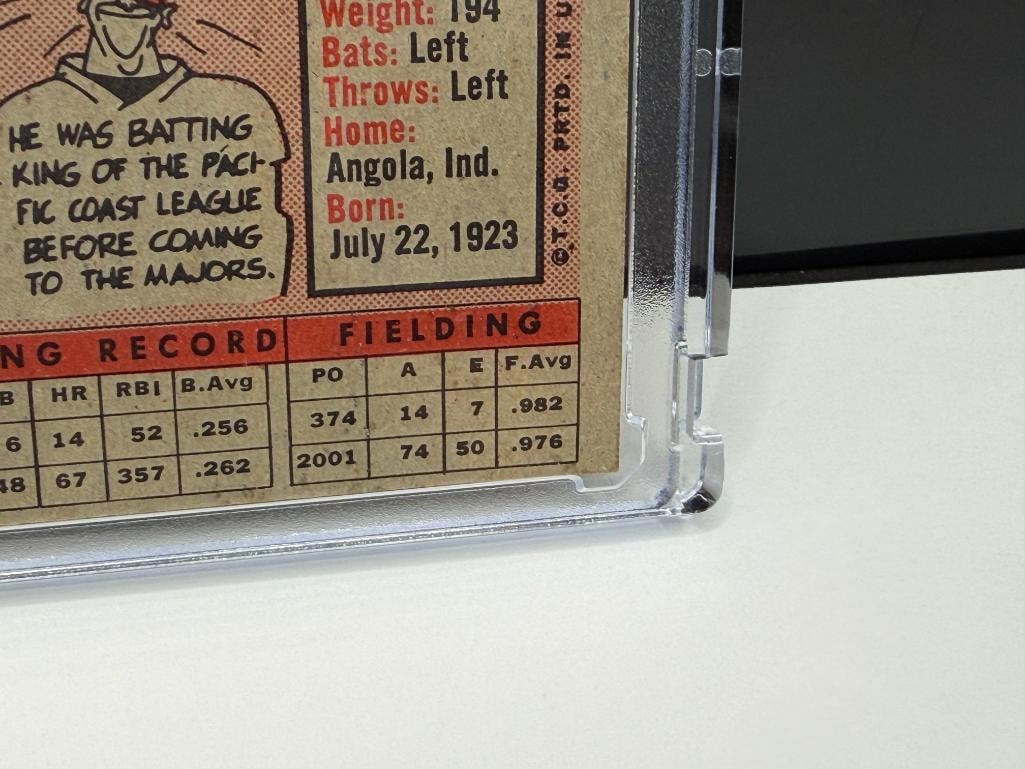 1958 TOPPS #11 JIM RIVERA BASEBALL CARD - 9