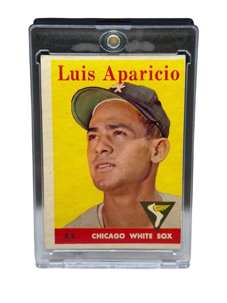 1958 TOPPS #85 LUIS APARICIO BASEBALL CARD (1 of 10)