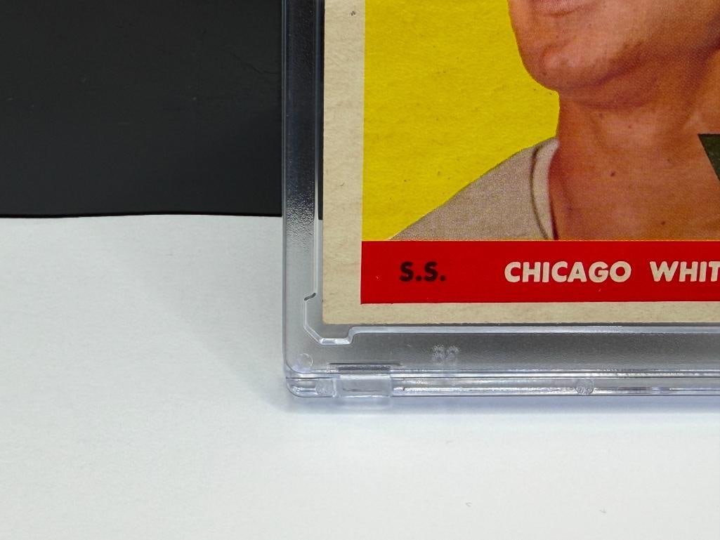 1958 TOPPS #85 LUIS APARICIO BASEBALL CARD - 3