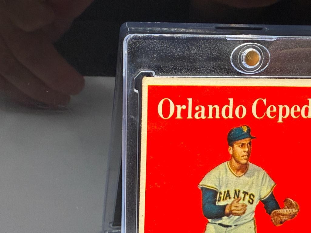 1958 TOPPS #343 ORLANDO CEPEDA BASEBALL CARD - 4