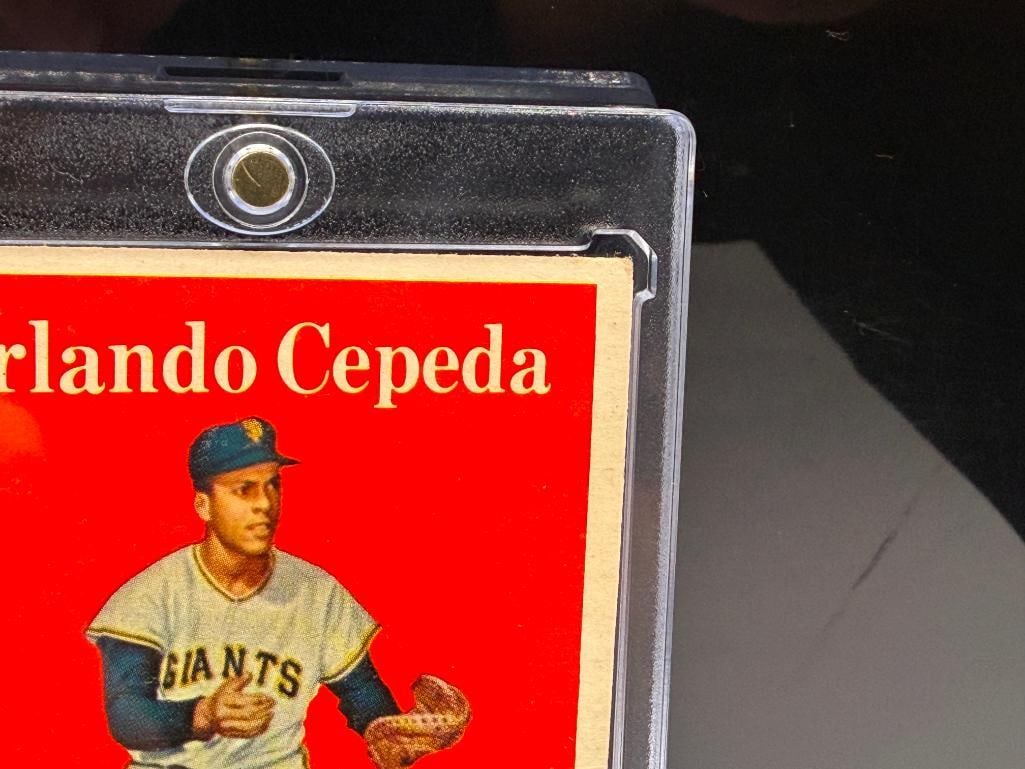 1958 TOPPS #343 ORLANDO CEPEDA BASEBALL CARD - 5