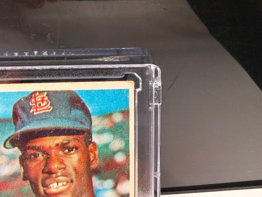 1960 TOPPS #73 BOB GIBSON ROOKIE BASEBALL CARD - 5