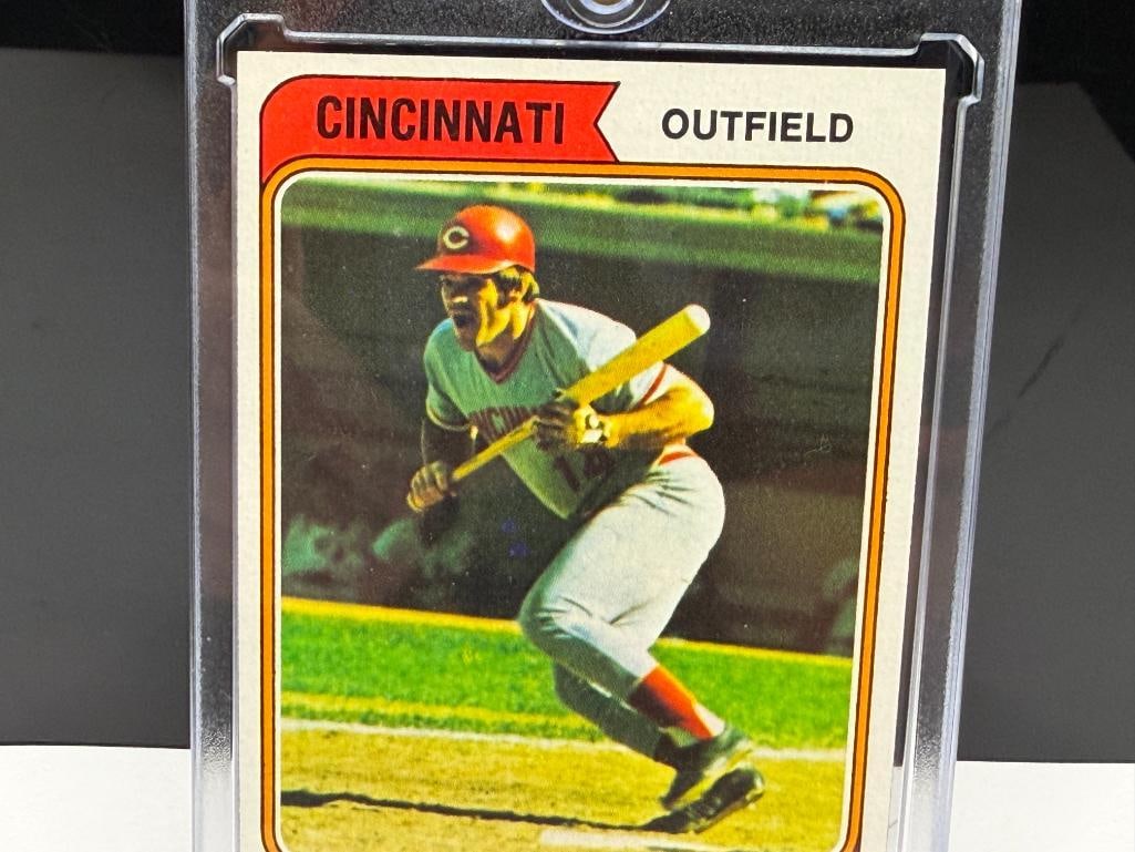 1974 TOPPS #300 PETE ROSE BASEBALL CARD - 2