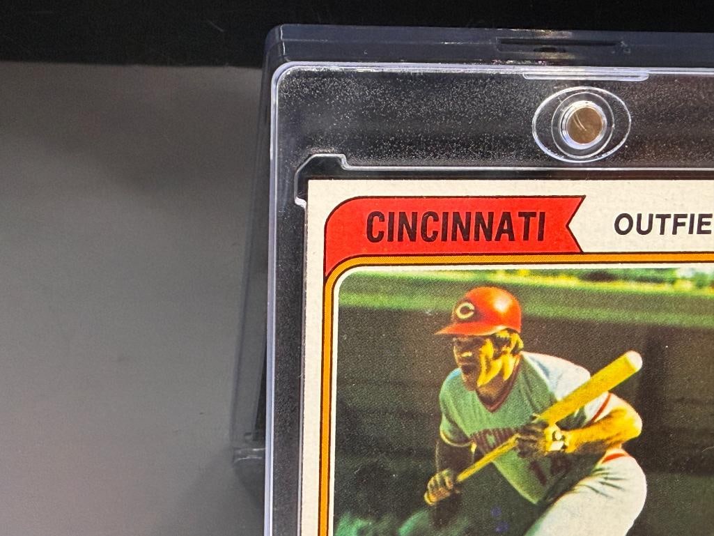 1974 TOPPS #300 PETE ROSE BASEBALL CARD - 4