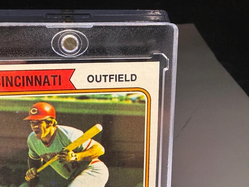 1974 TOPPS #300 PETE ROSE BASEBALL CARD - 5