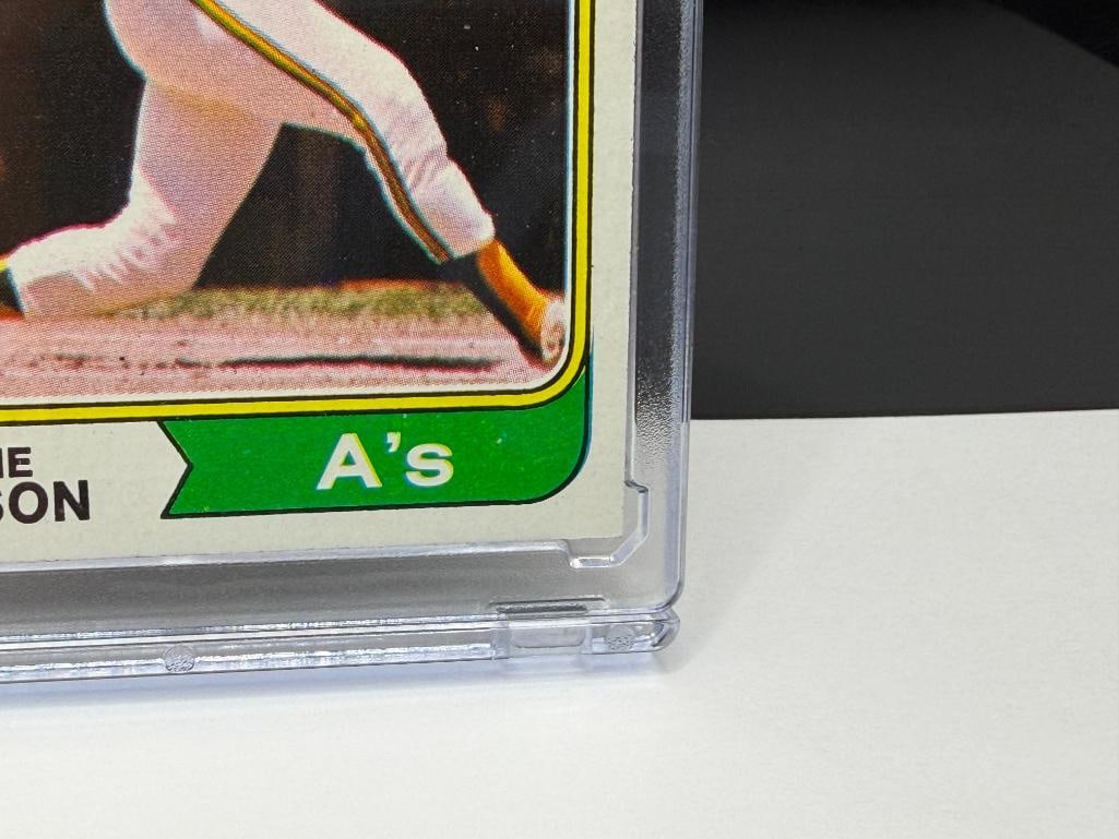 1974 TOPPS #130 REGGIE JACKSON BASEBALL CARD - 5